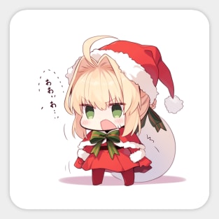 padoru saber Sticker